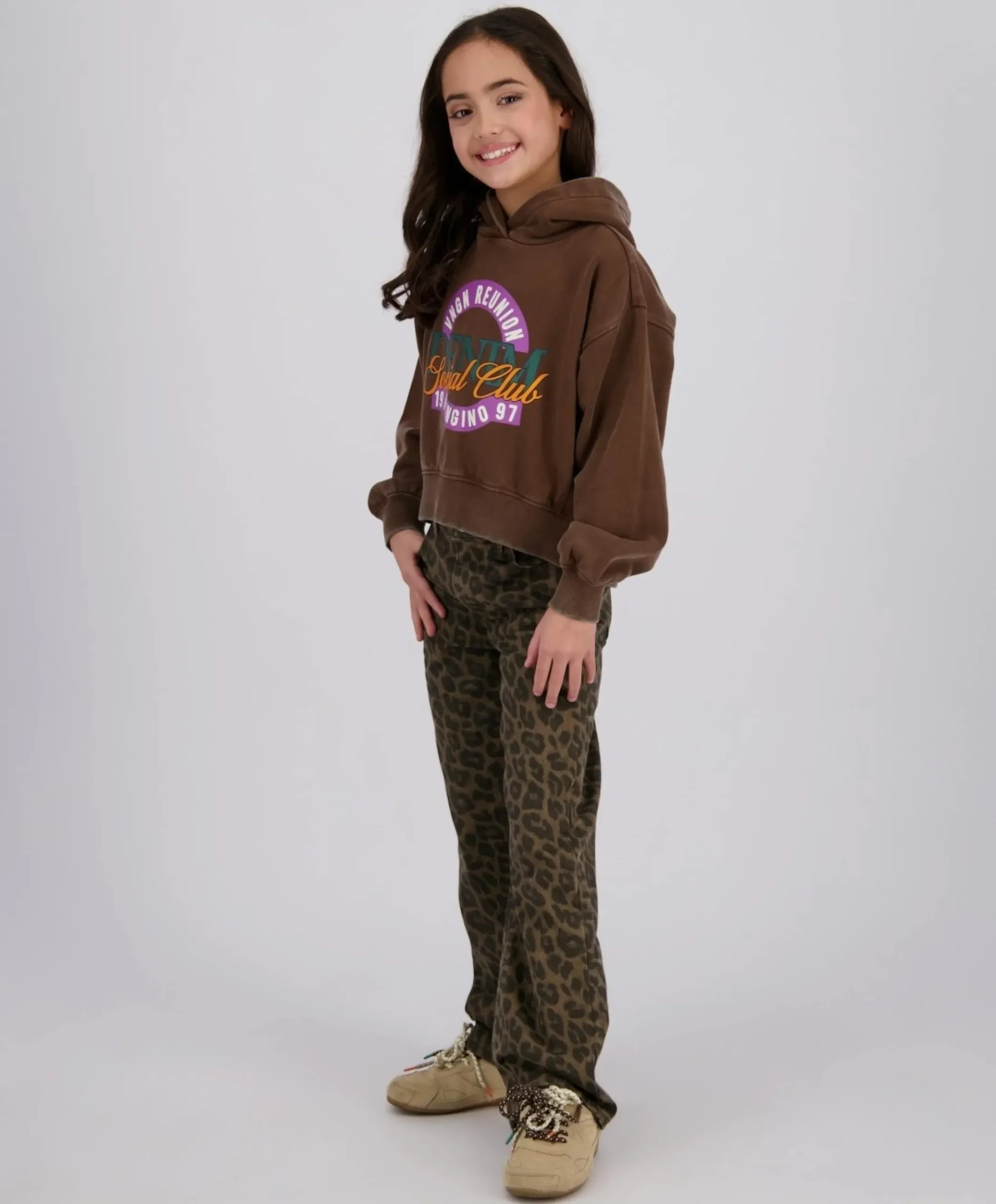 Cato meisjes jeans beige