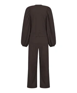 Cherie dames jumpsuit bruin