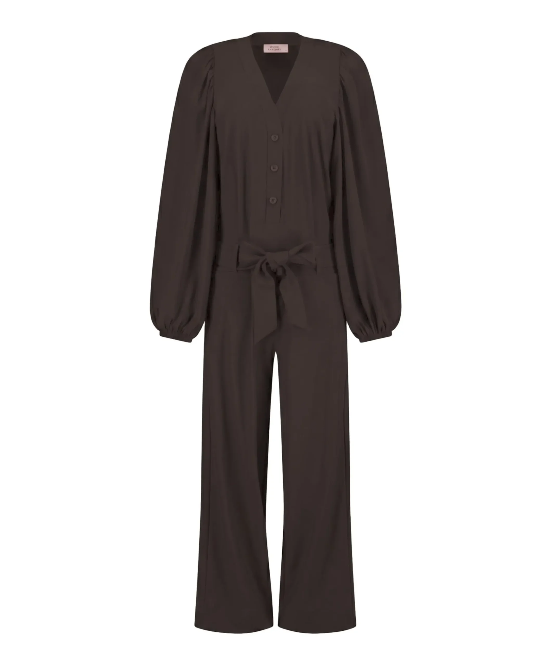 Cherie dames jumpsuit bruin