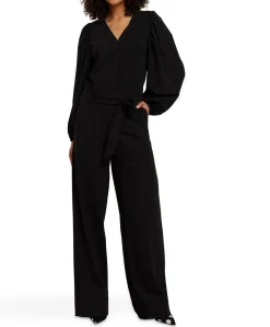 Cherie dames jumpsuit zwart
