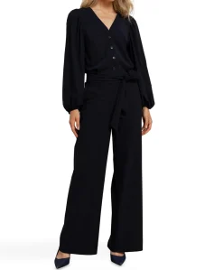 Cherie jumpsuit dames jumpsuit blauw
