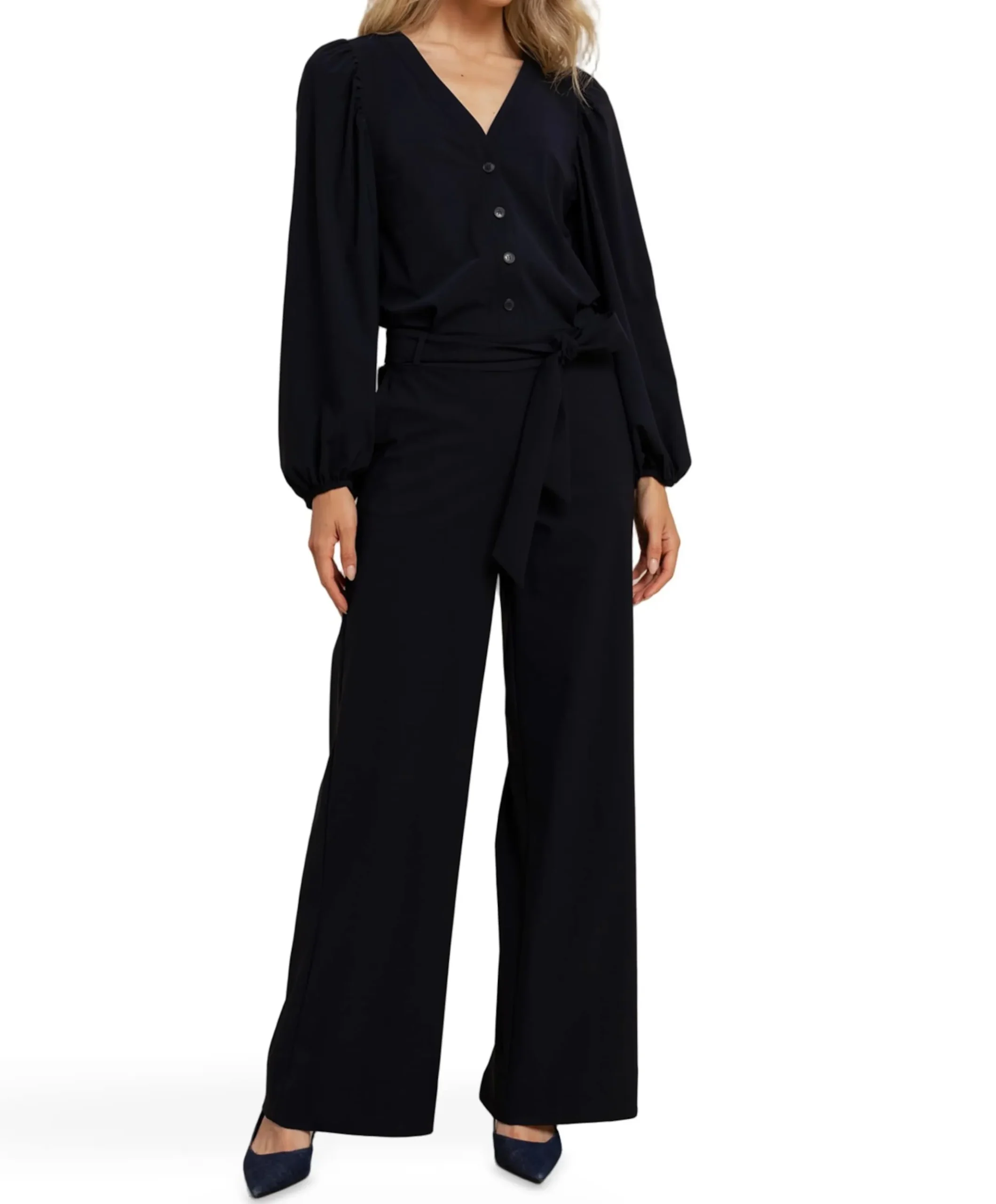 Cherie jumpsuit dames jumpsuit blauw