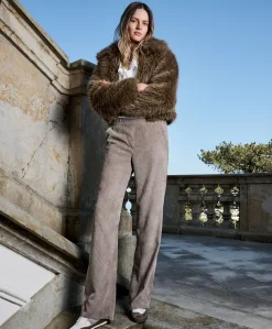CHIARA dames broek bruin