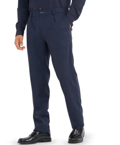 chino heren broek blauw