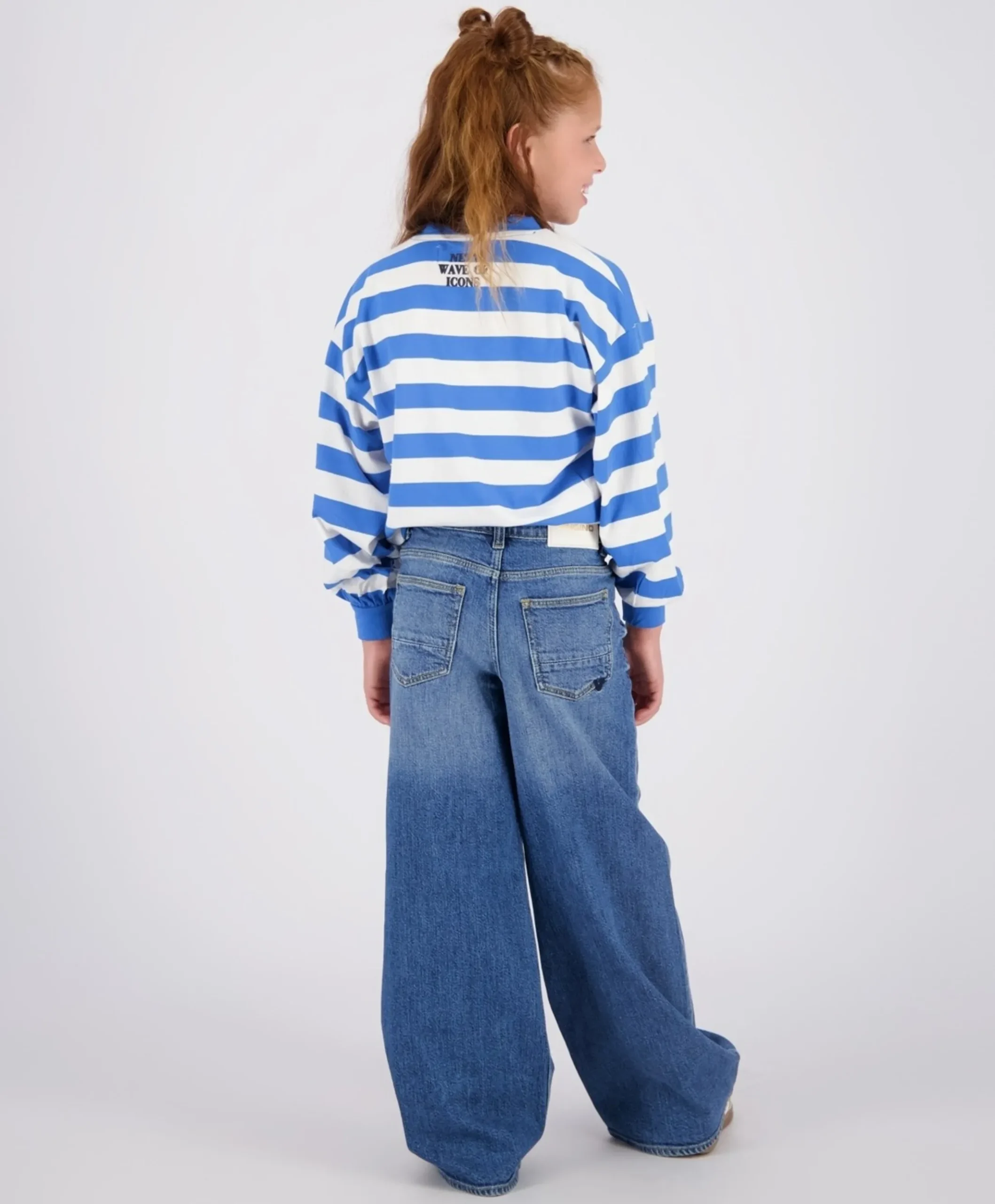 Cita meisjes jeans blauw