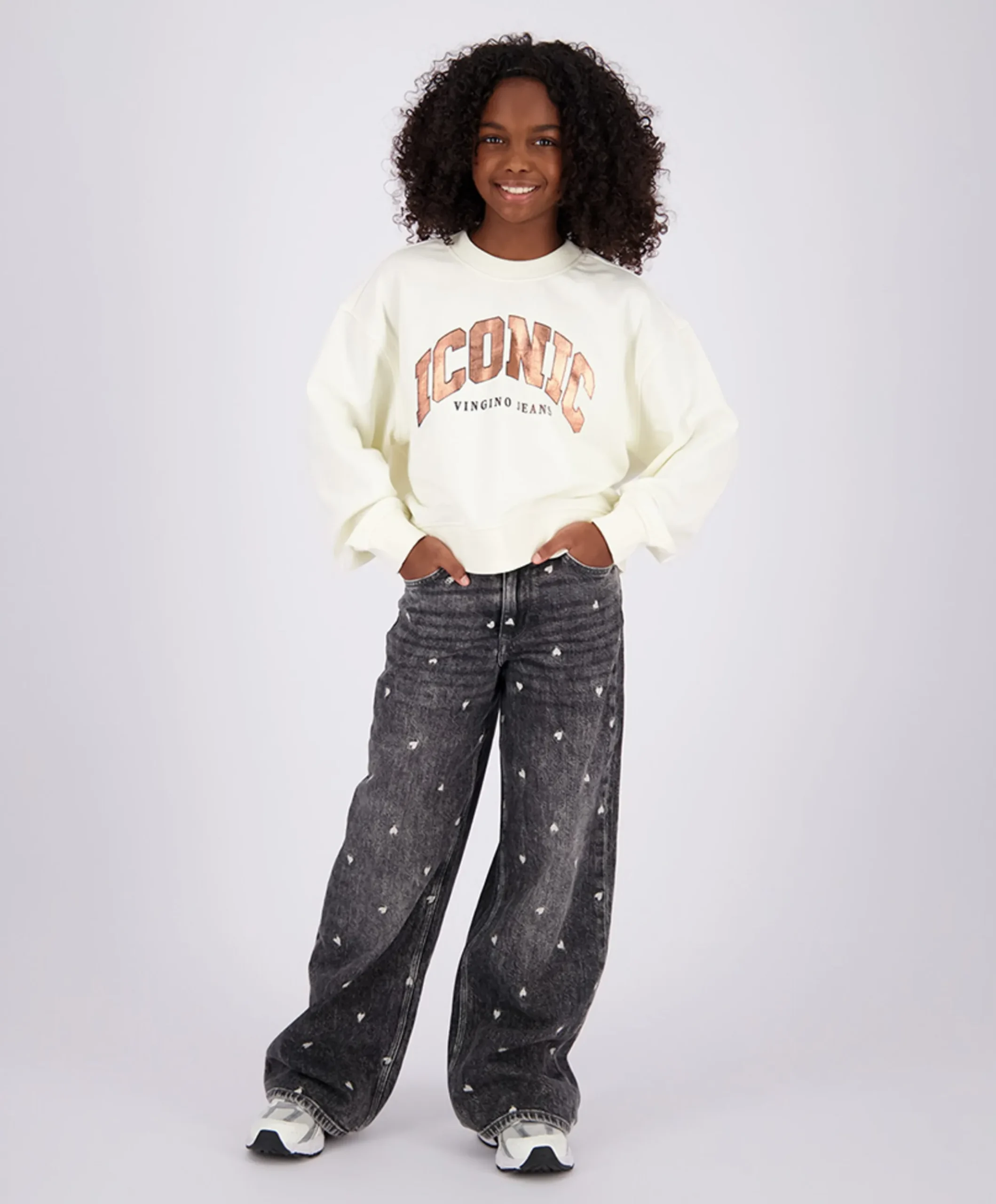 Cita Special meisjes jeans grijs