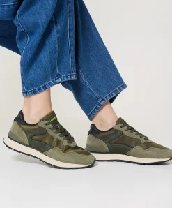CITY dames sneakers groen