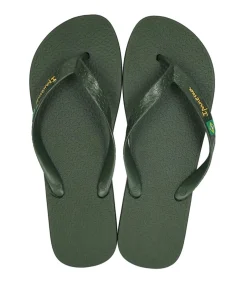 Classic Brasil heren slipper groen
