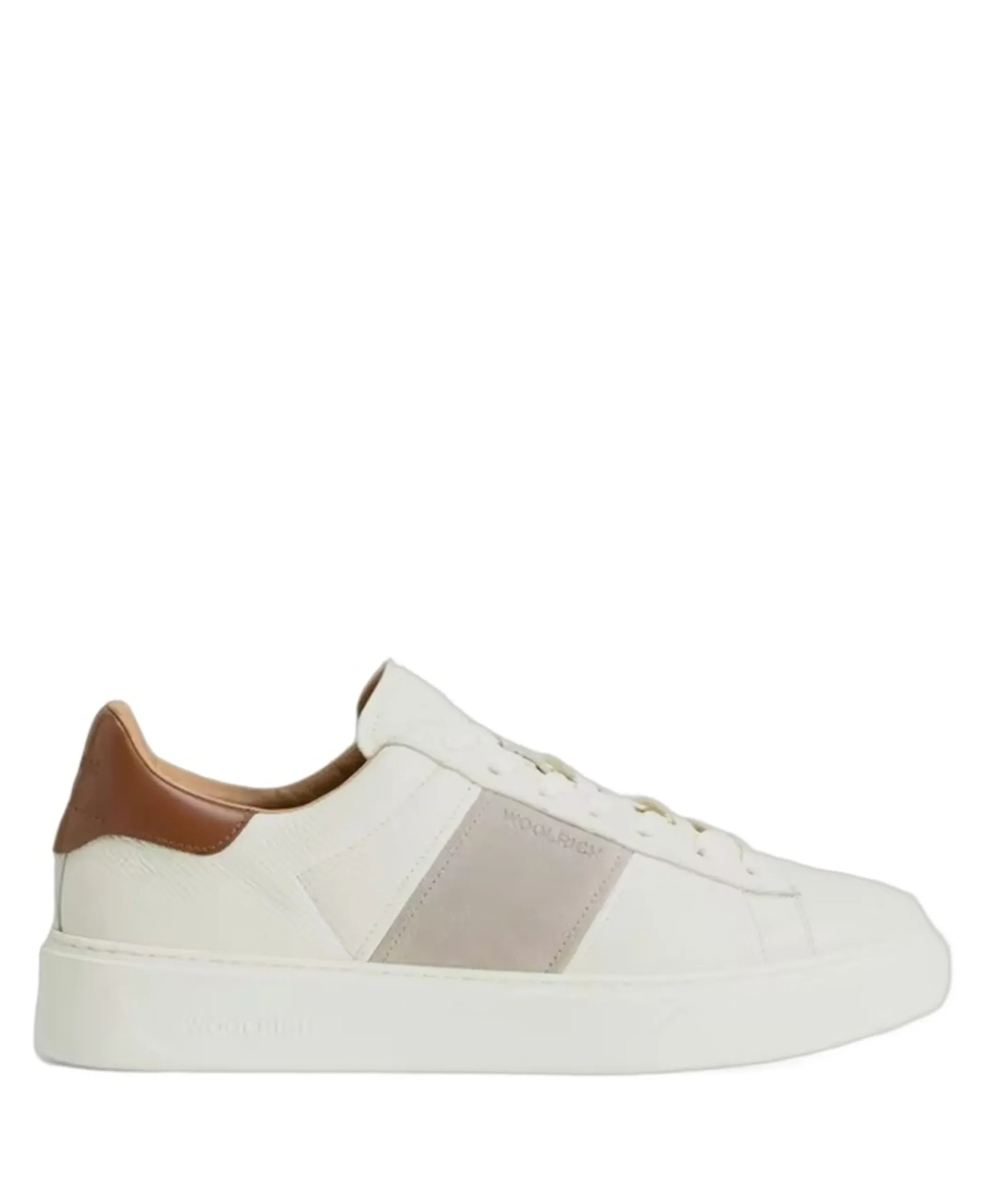 CLASSIC COURT BAND MAN heren sneakers ecru