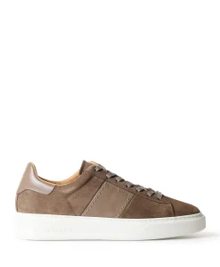 CLASSIC COURT BAND MAN heren sneakers beige