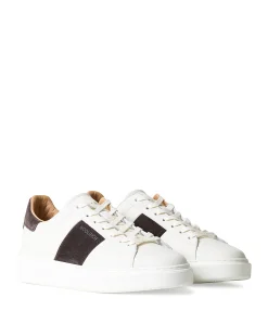 CLASSIC COURT BAND MAN heren sneakers ecru