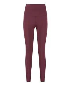 Classic High Waistband dames tights bordeaux