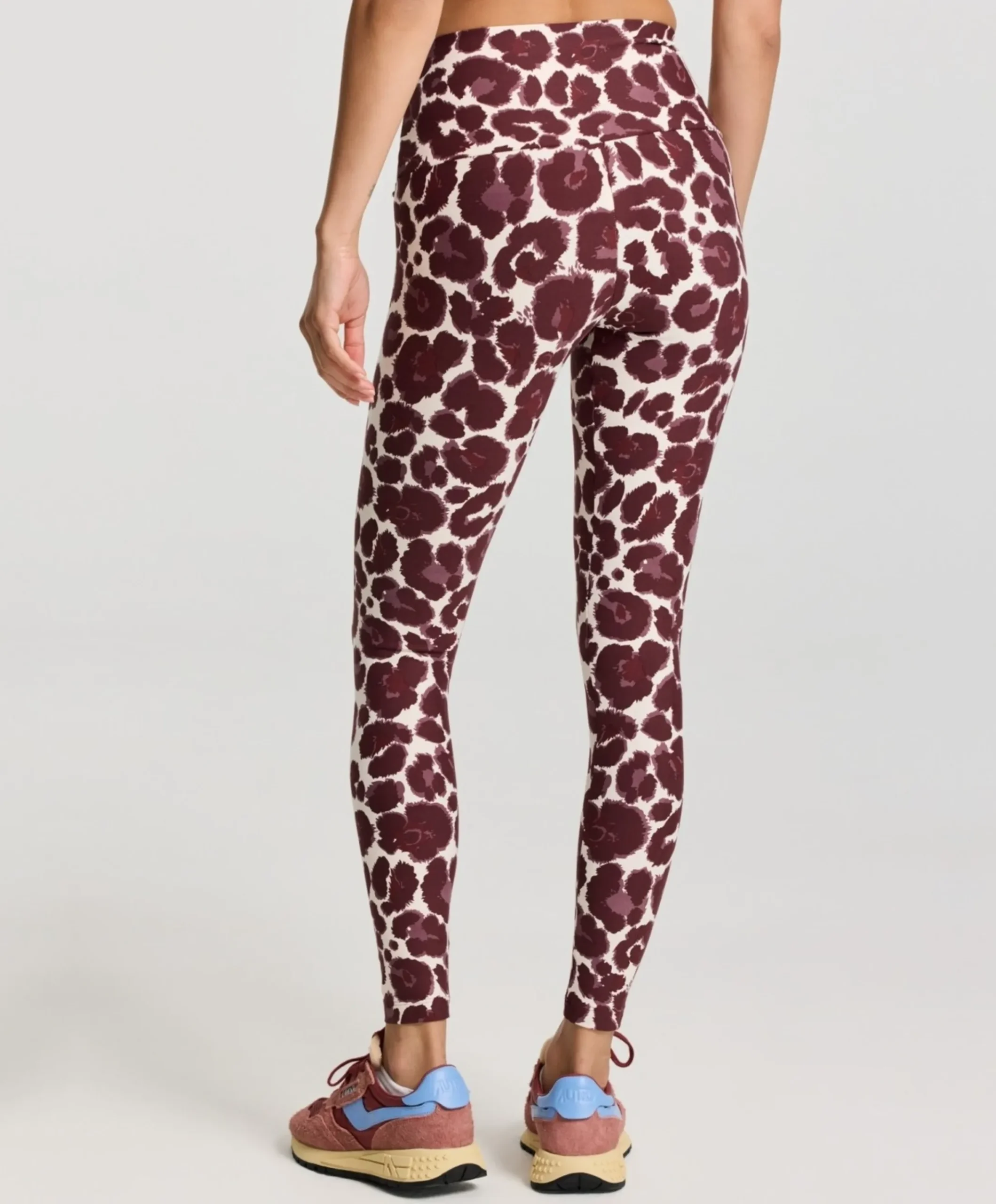 Classic High Waistband dames tights bordeaux