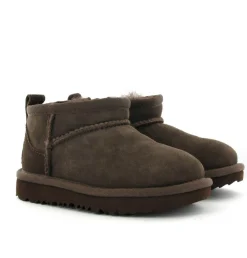 Classic ultra mini meisjes enkellaarzen bruin