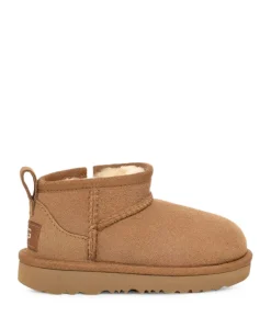 Classic ultra mini meisjes enkellaarzen beige