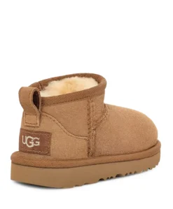 Classic ultra mini meisjes enkellaarzen beige