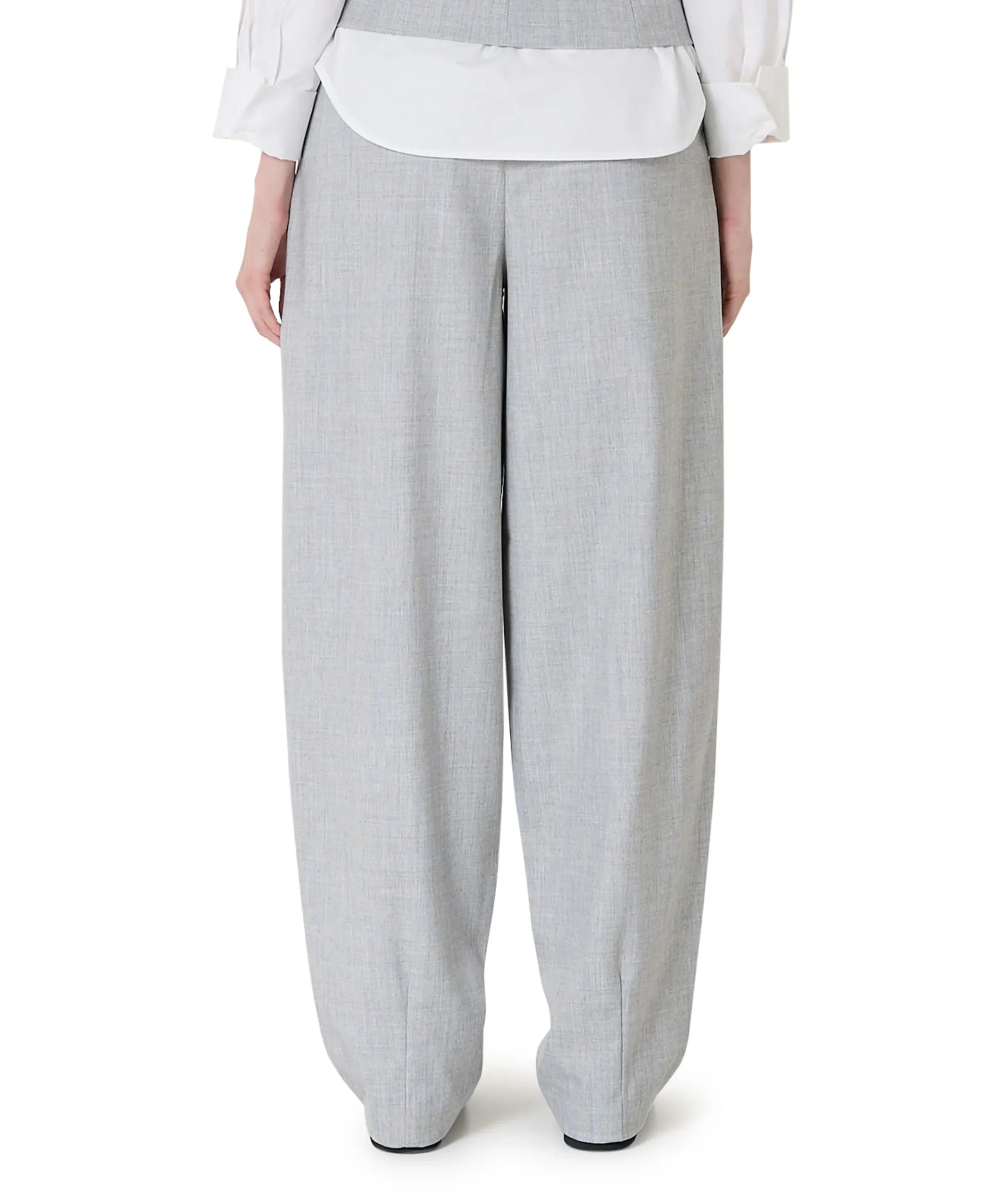 CMTAILORY dames broek grijs