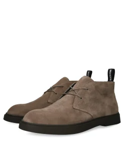 Cobble Clem heren veterboots bruin