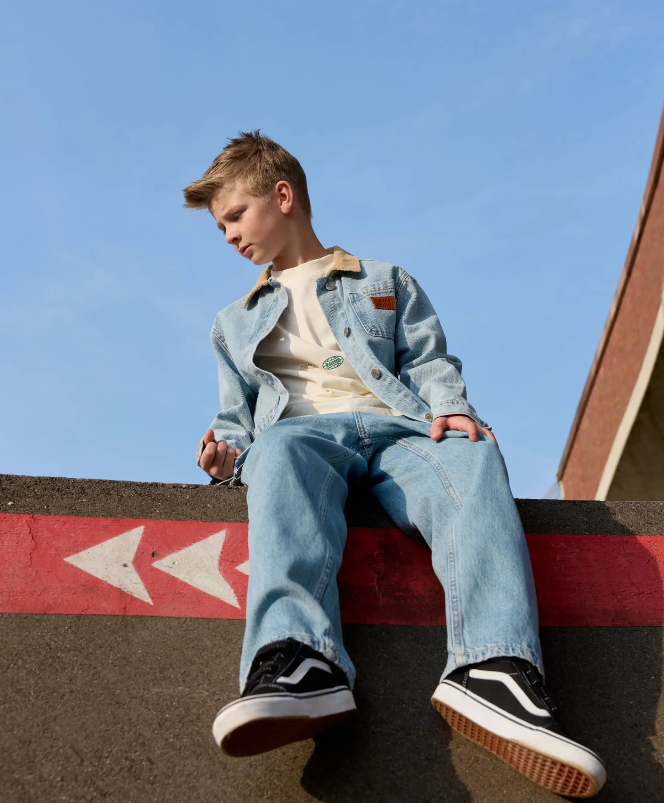 391 col.6425_Bodaz jongens jeans blauw