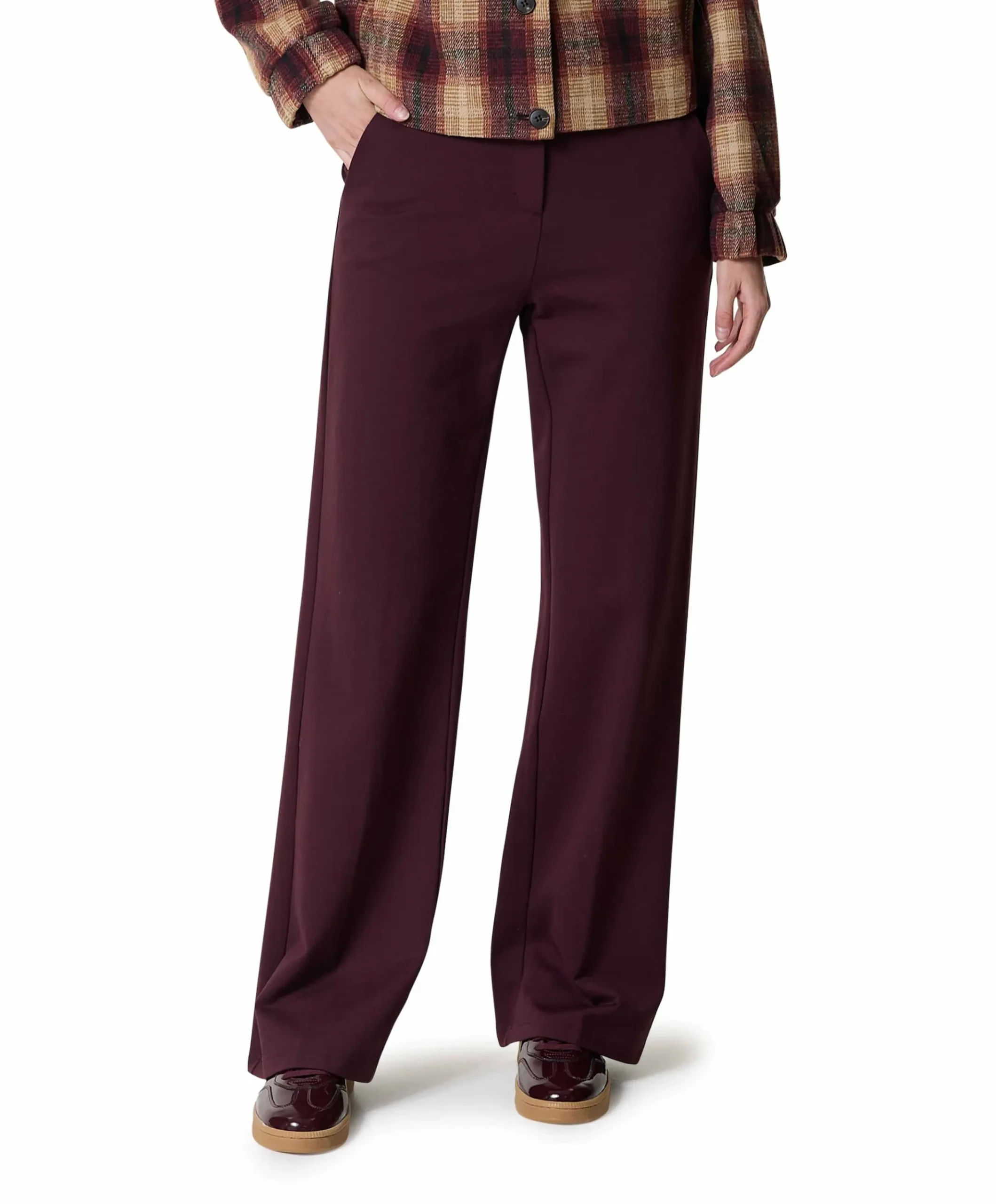Colette punta L33 dames broek bordeaux