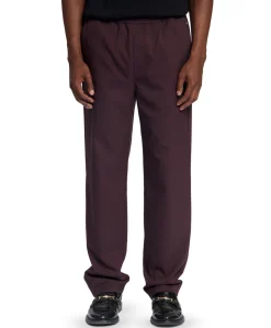 CONDOR BRUSHED TWILL PANT heren broek paars