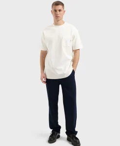CONDOR BRUSHED TWILL PANT heren broek blauw