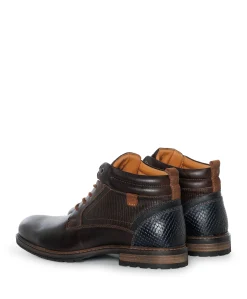 Conley heren veterboots bruin