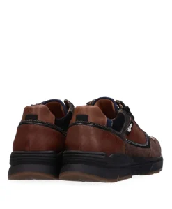 Connery heren sneakers bruin