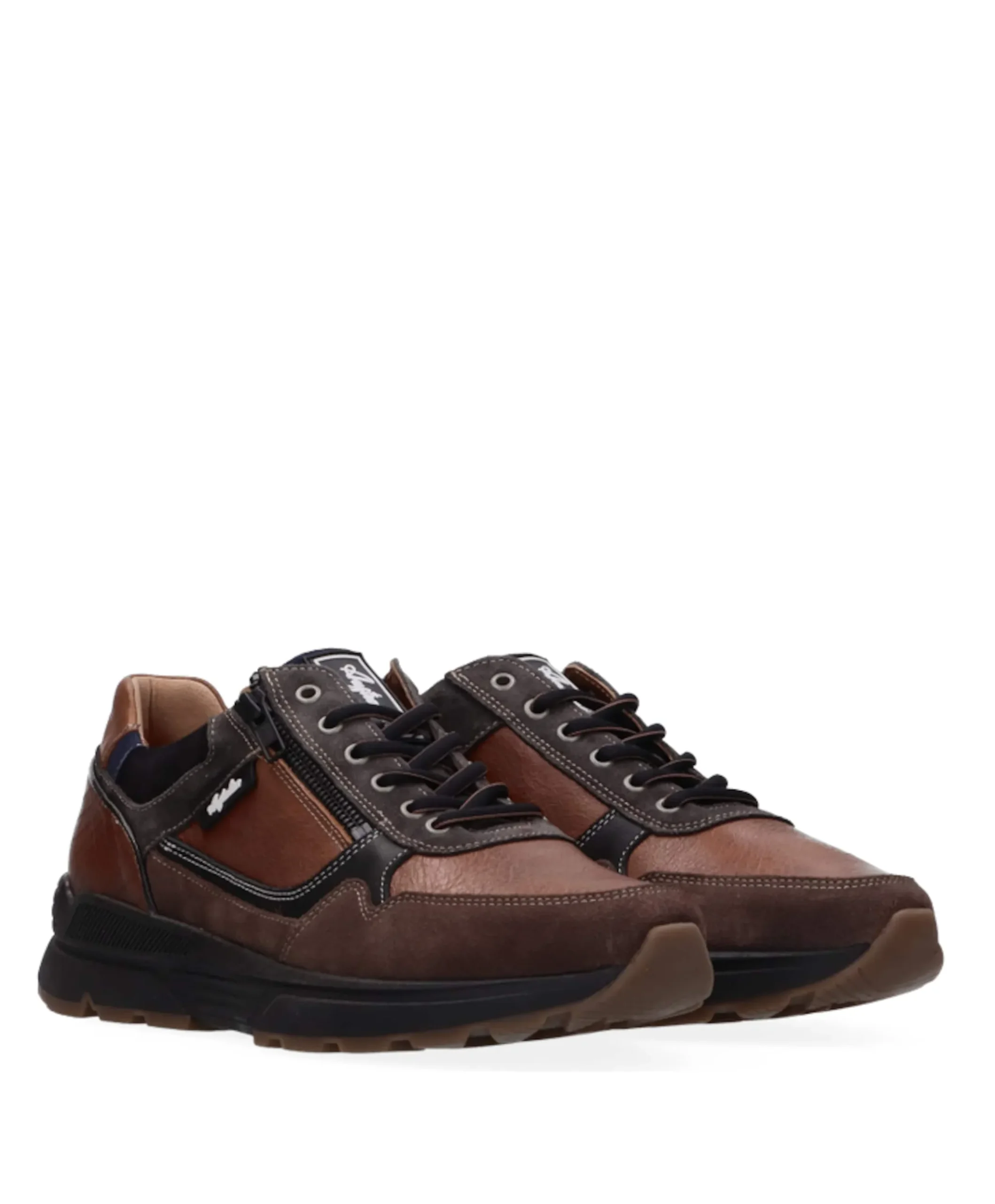 Connery heren sneakers bruin