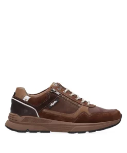 Connery heren sneakers bruin