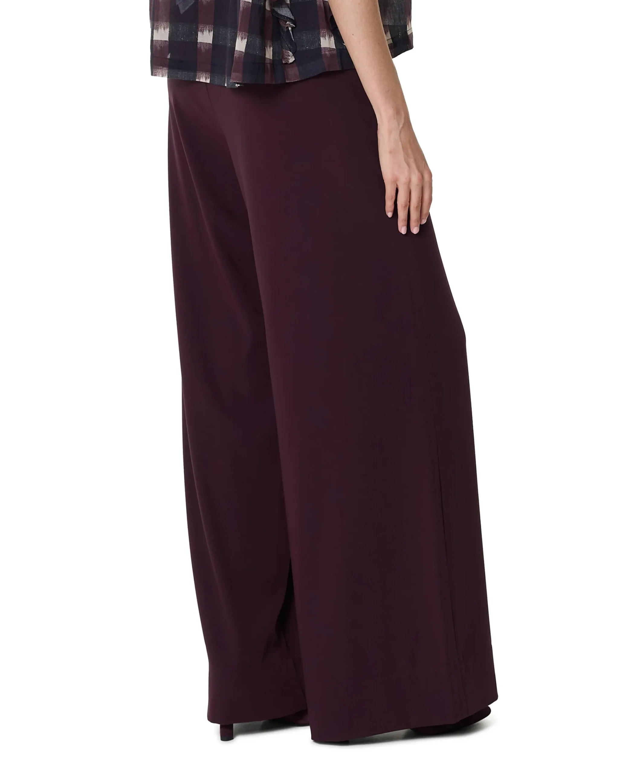 CORALIE dames pantalon bordeaux