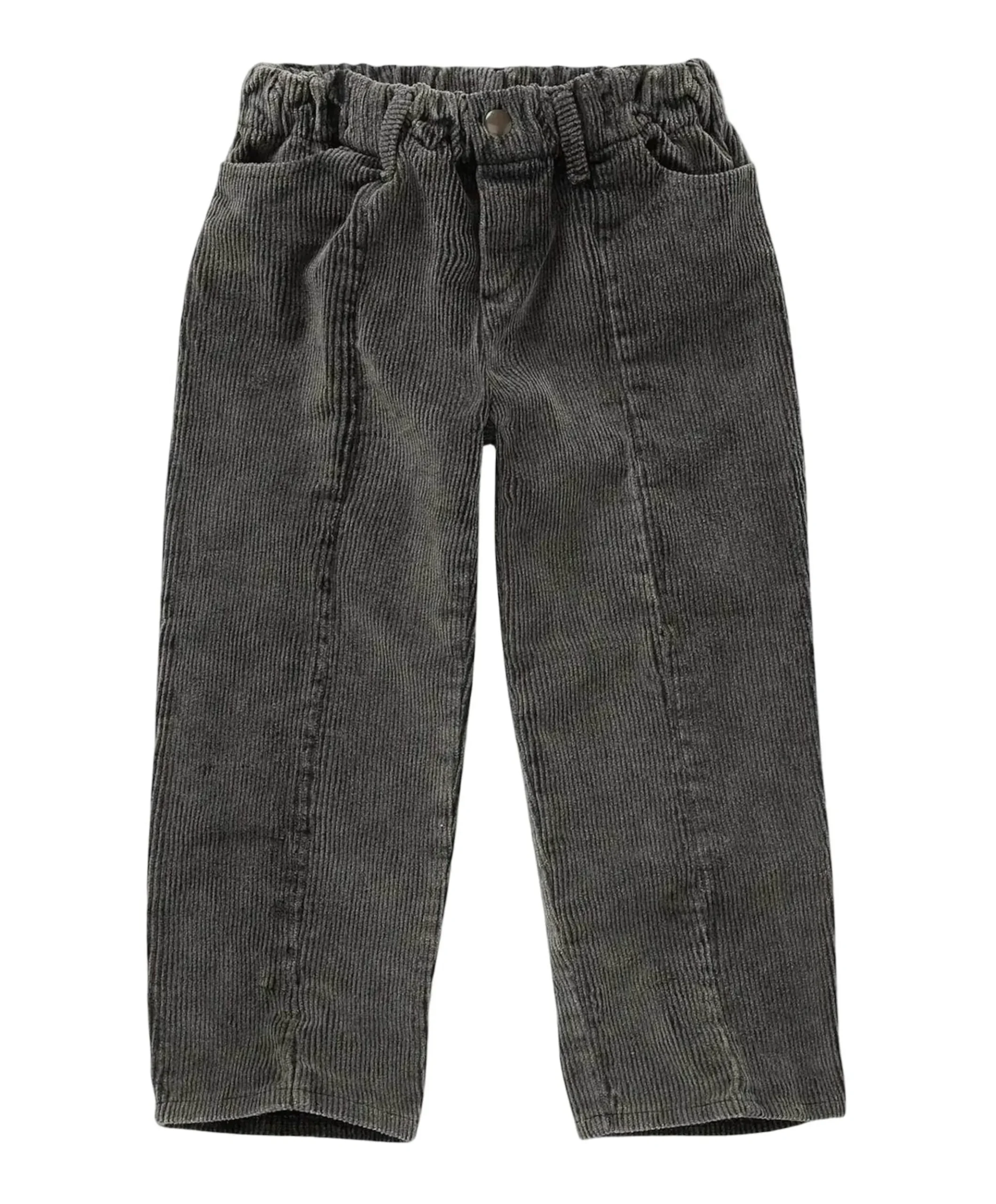Corduroy Washed jongens broek grijs