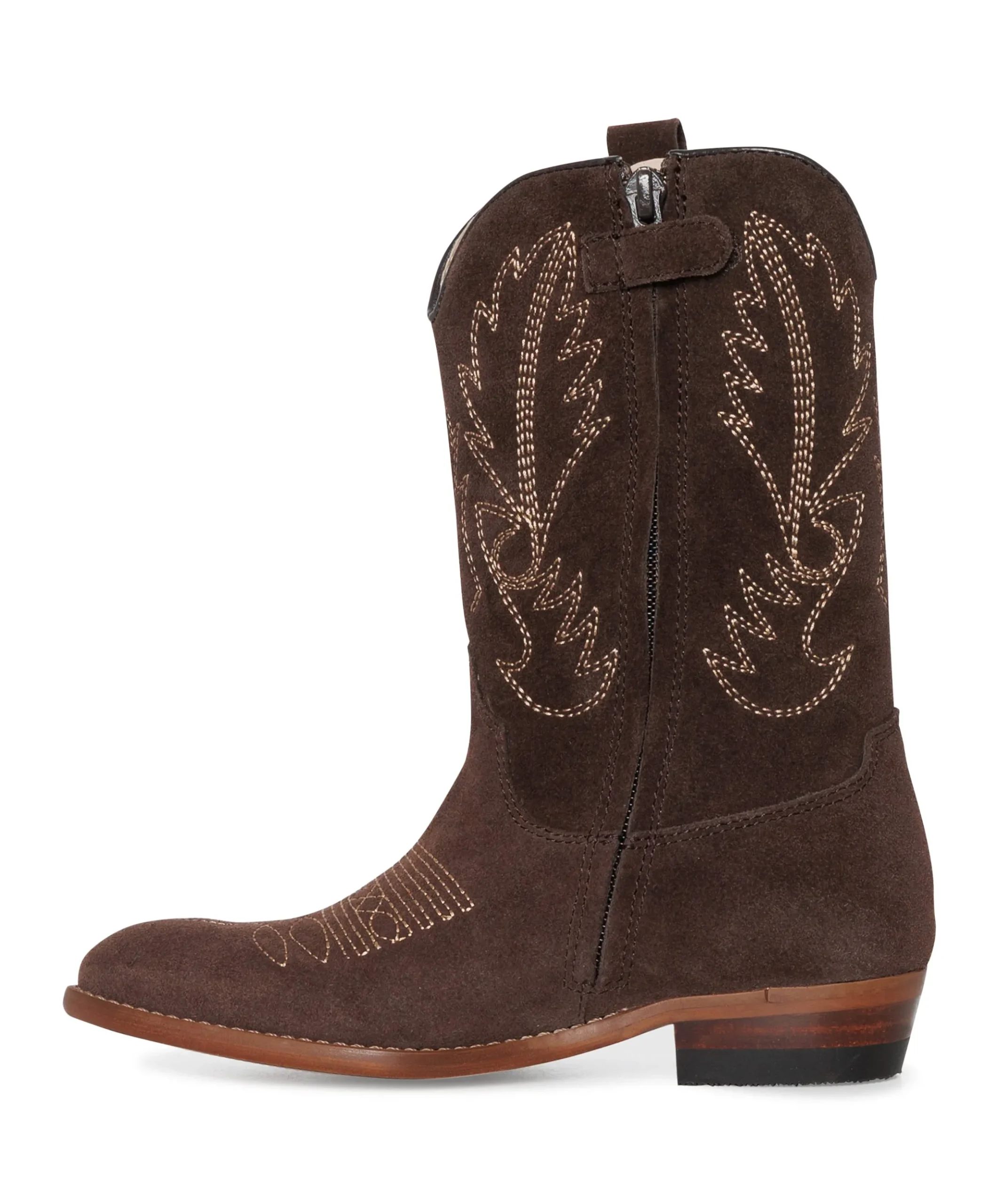 Country cuero meisjes laarzen bruin