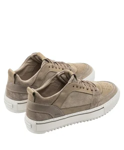 CREON MIX heren sneakers beige