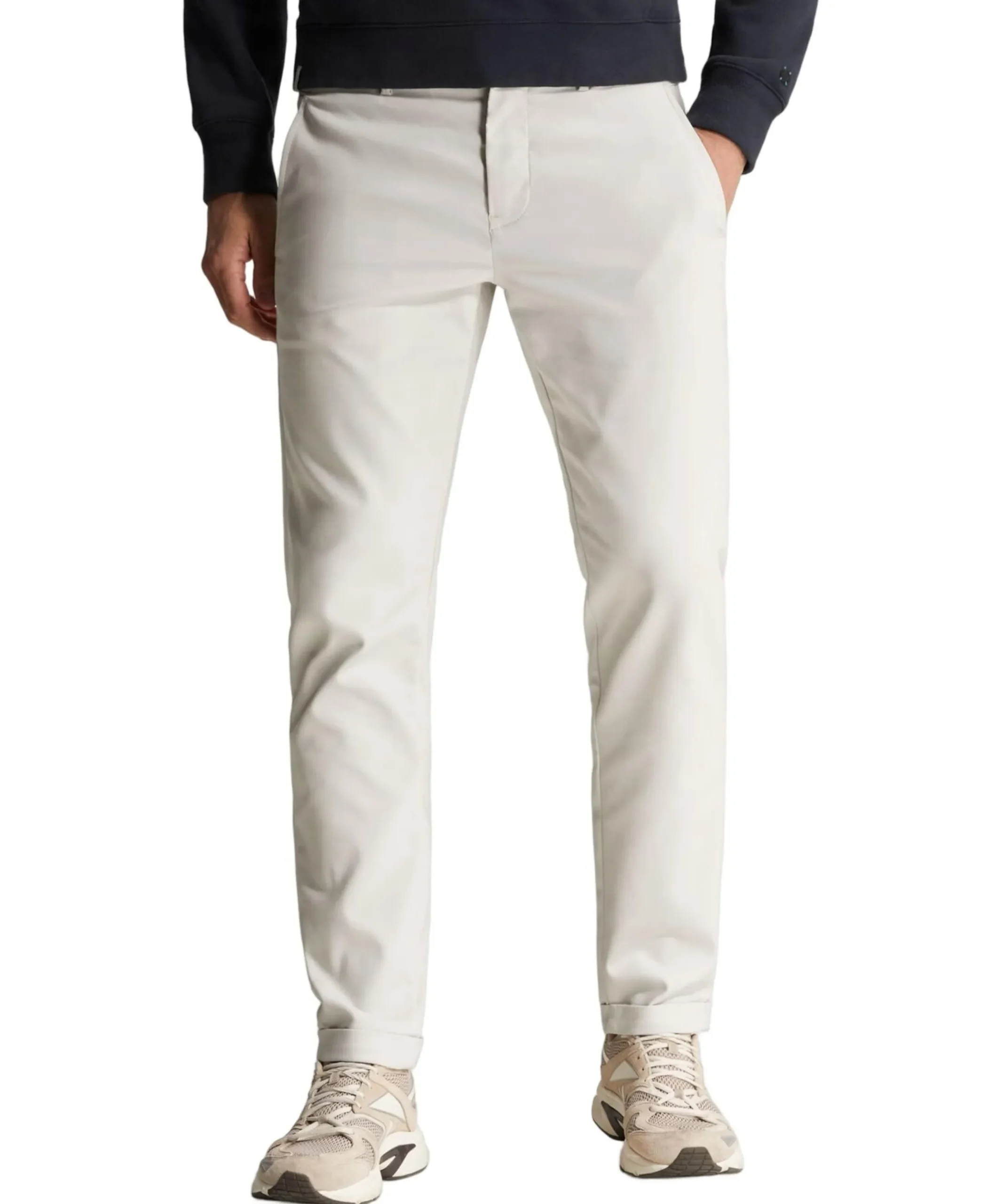CYLAS CHINO MEGDA POWER heren broek beige