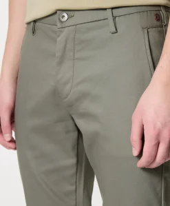 CYLAS CHINO MEGDA POWER heren broek groen