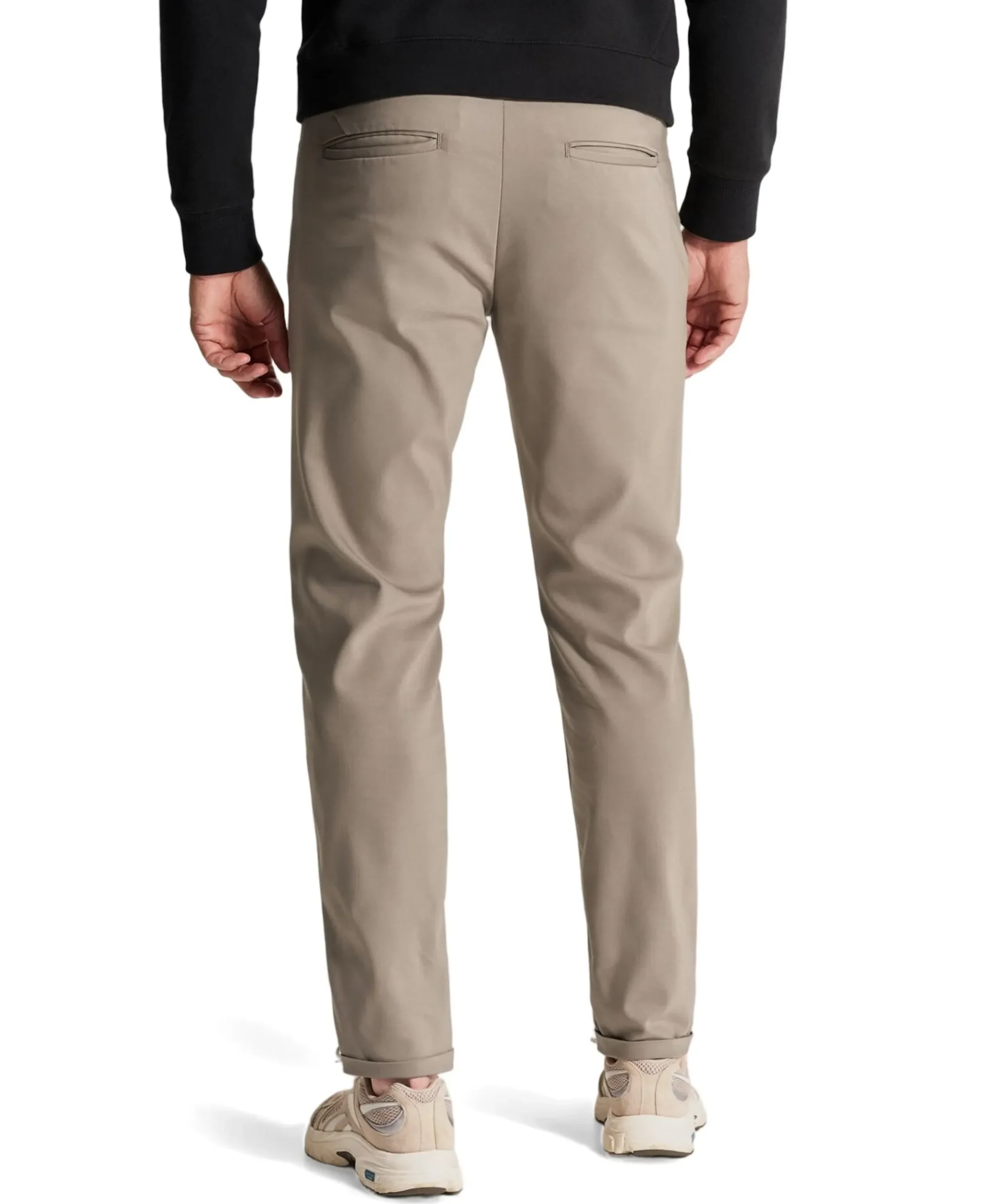 CYLAS TAPERED CHINO MEGDA POWER heren broek bruin