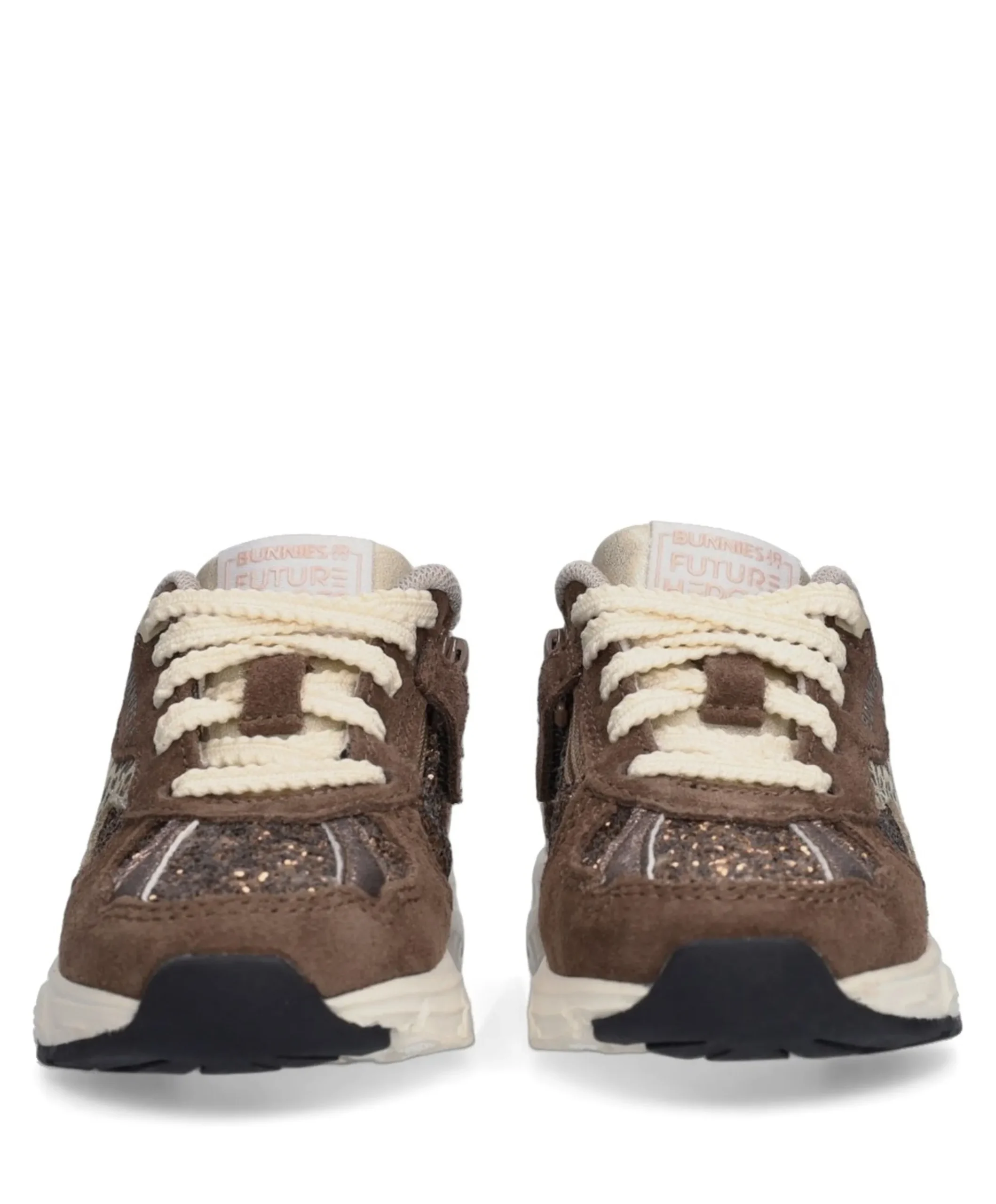 Daan Dash meisjes sneakers bruin