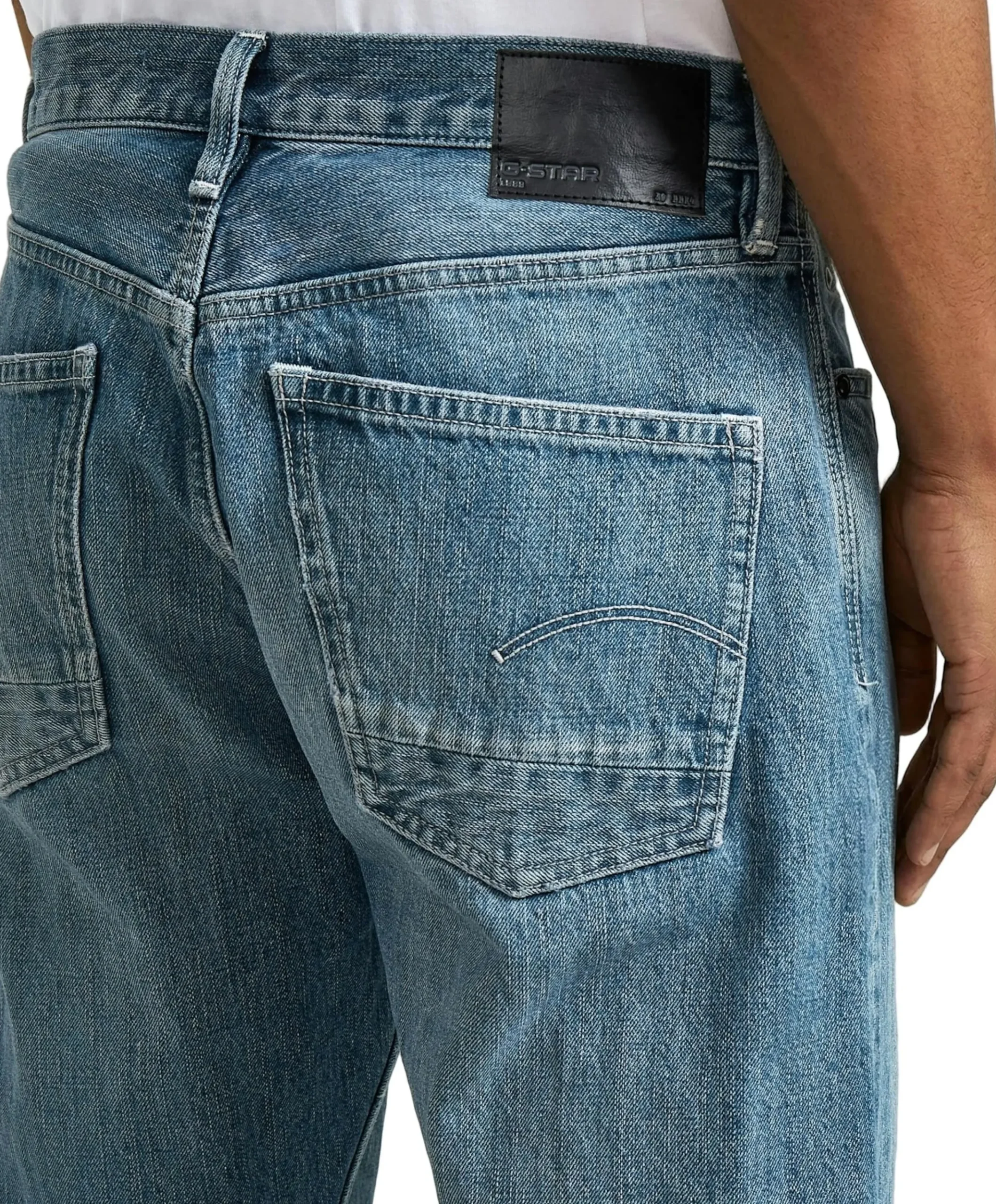 Dakota Regular Straight heren jeans blauw