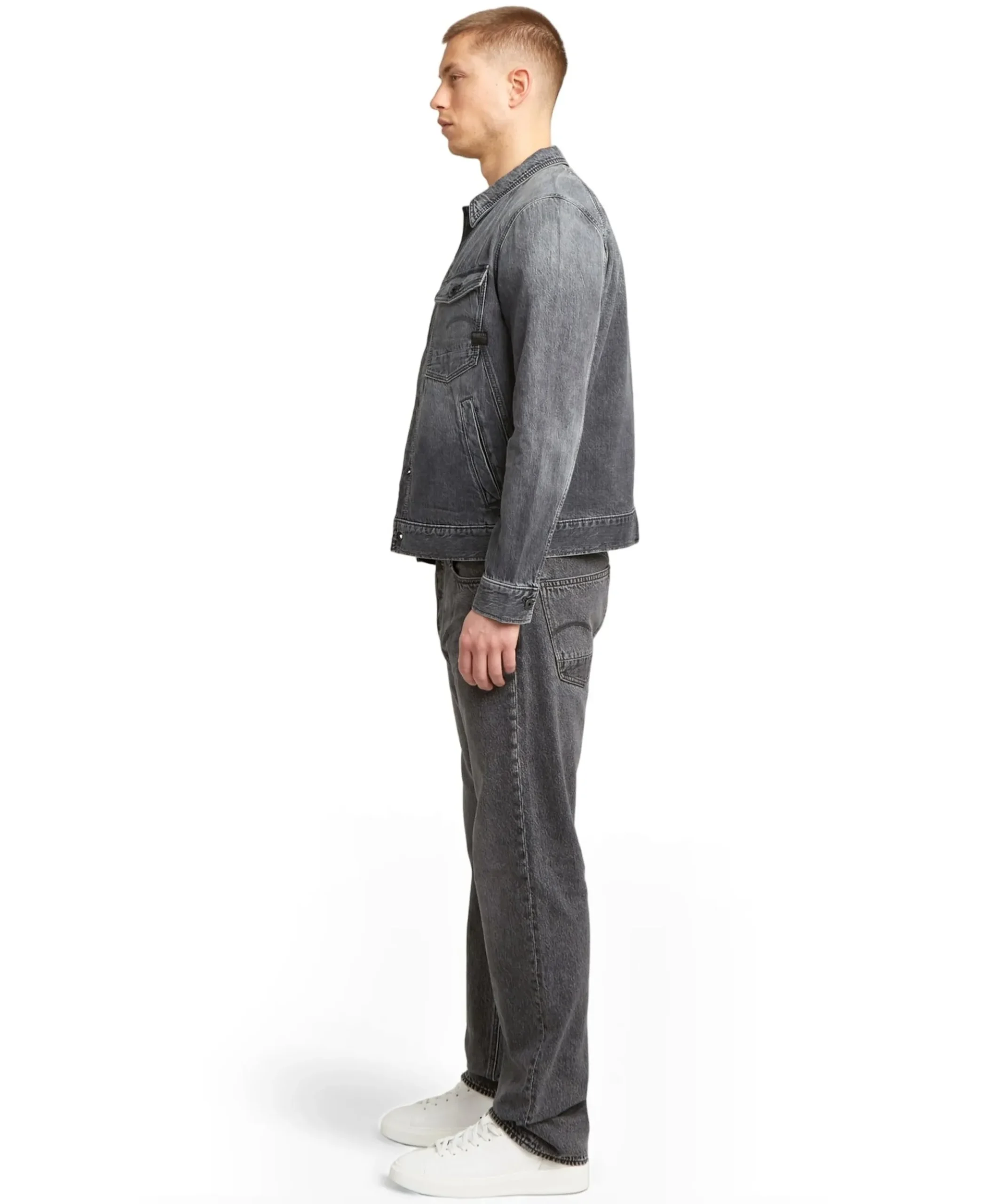Dakota Regular Straight heren jeans grijs