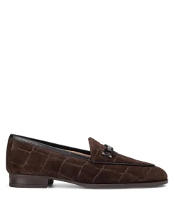 Dalcy dames loafers bruin