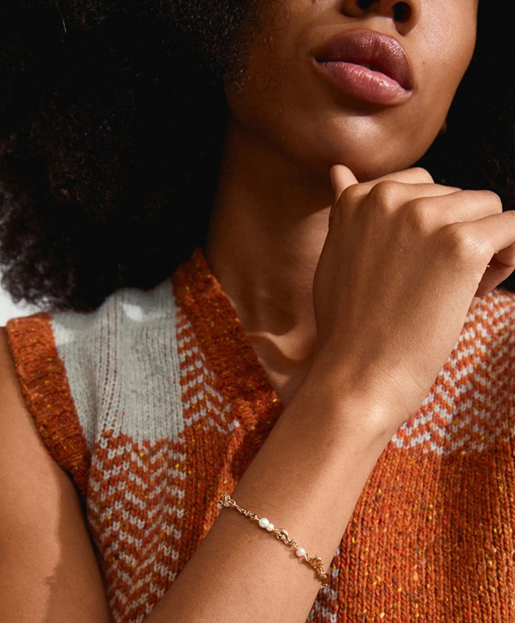 Dames armband goud