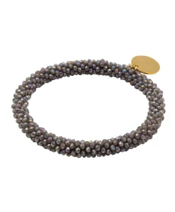 Dames armband grijs