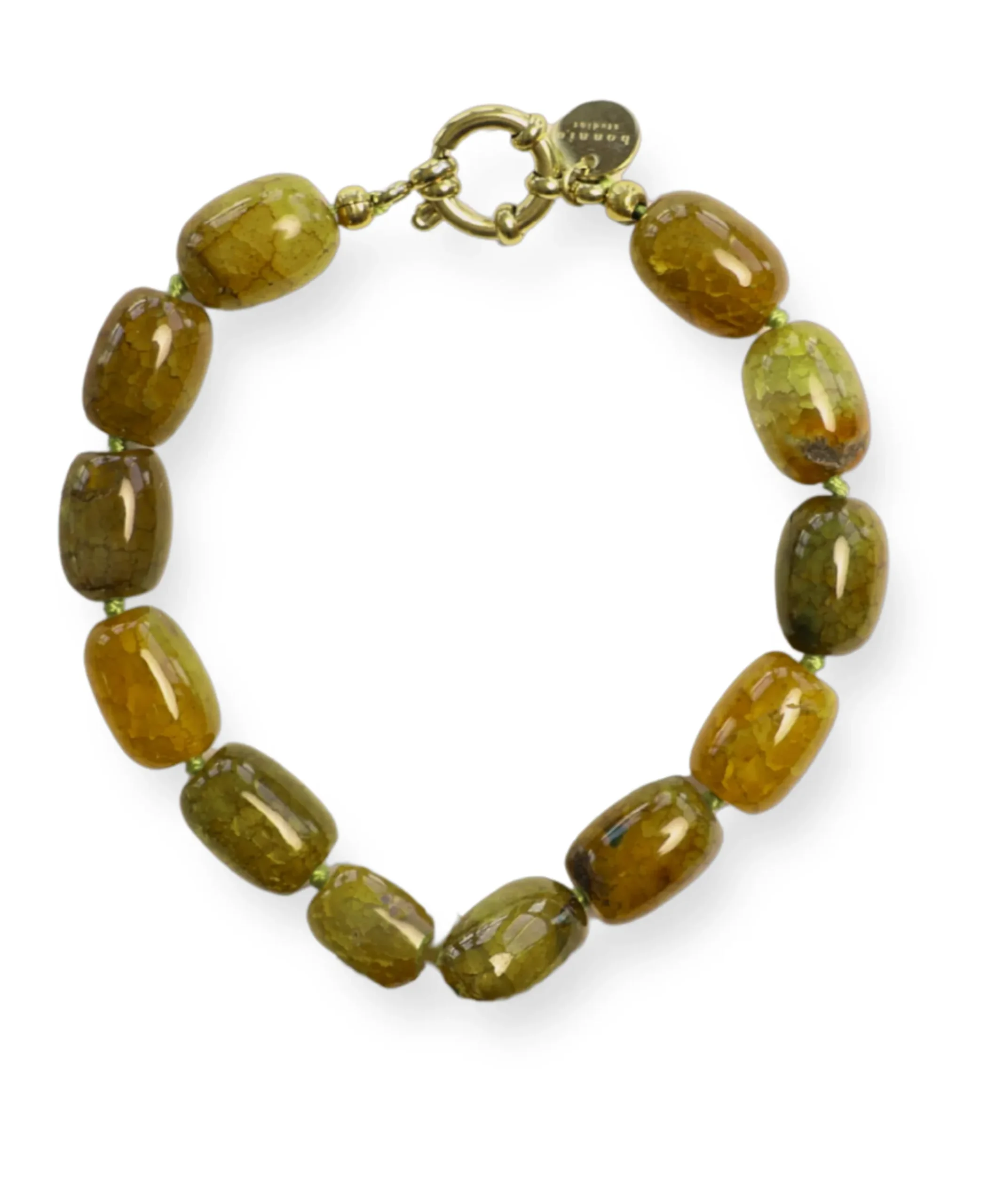 Dames armband groen