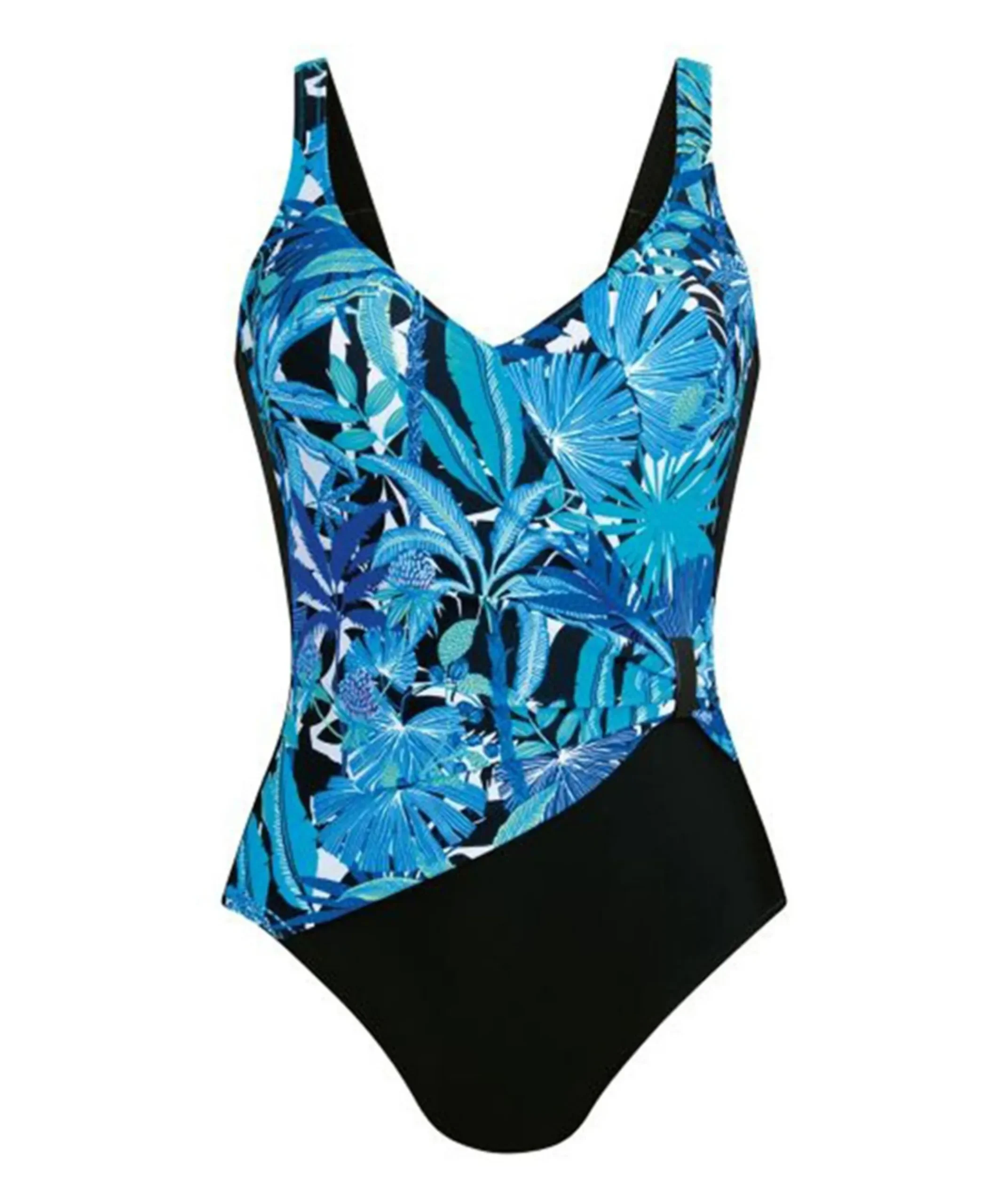 Dames badpak blauw