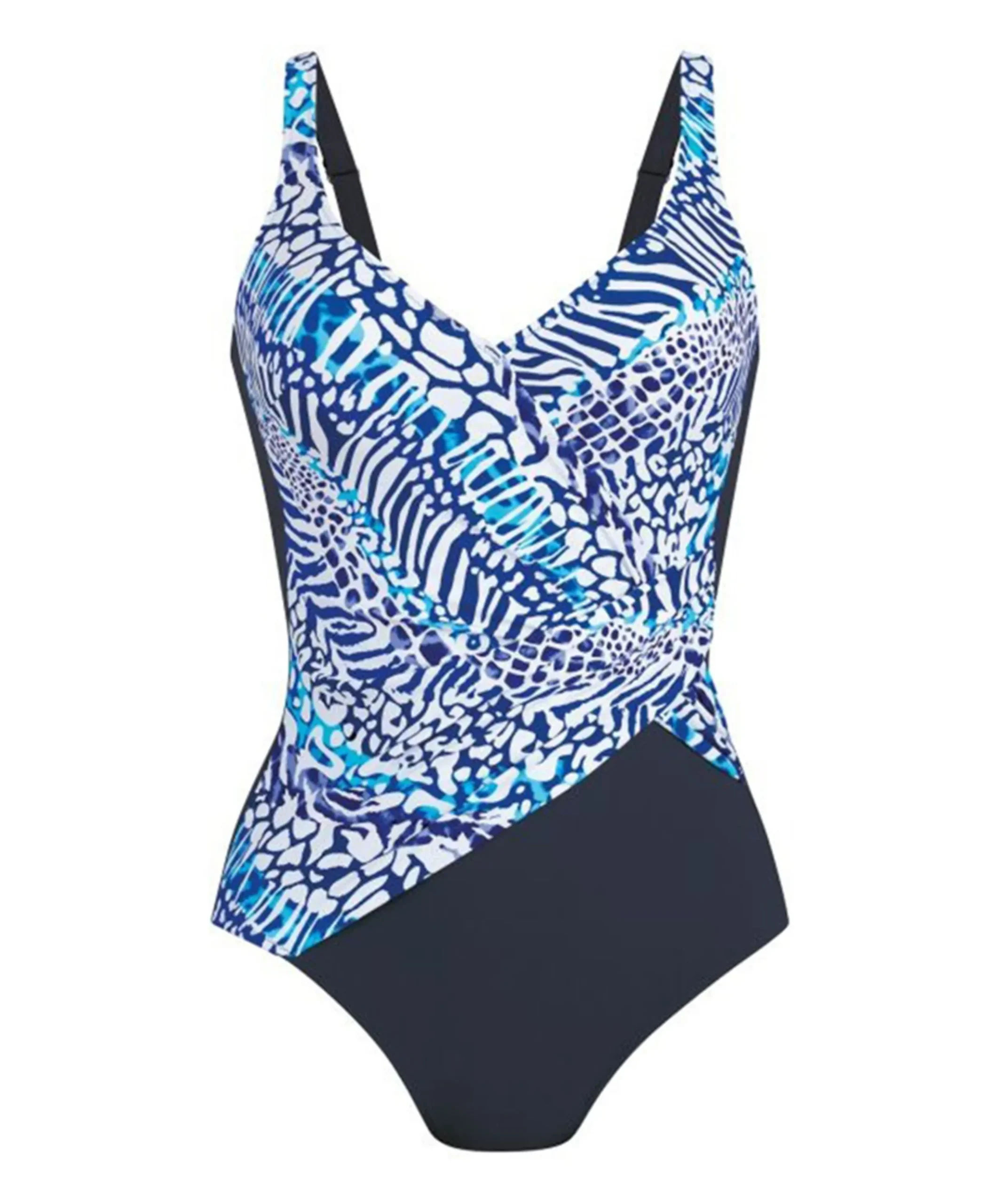 Dames badpak blauw