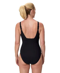 Dames badpak blauw