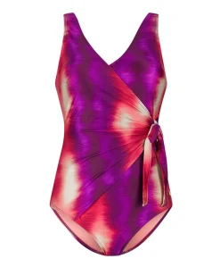 Dames badpak multicolor