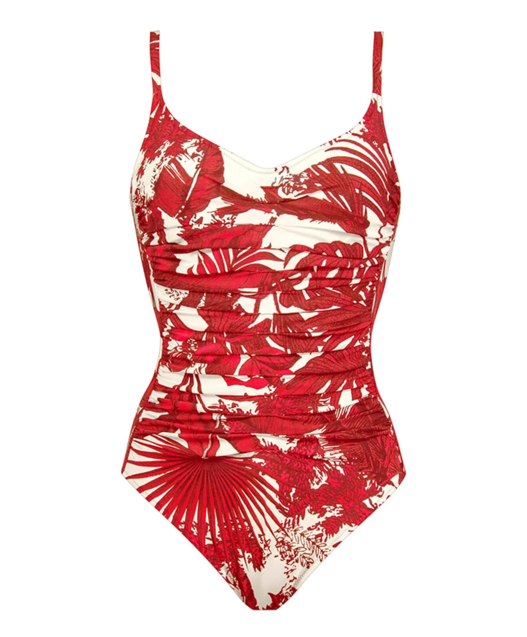 Dames badpak rood