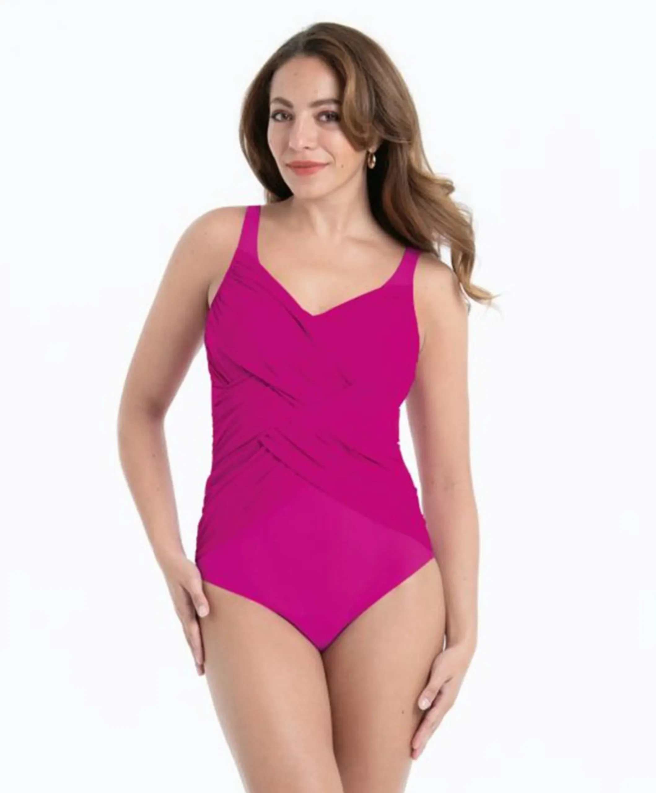 Dames badpak roze